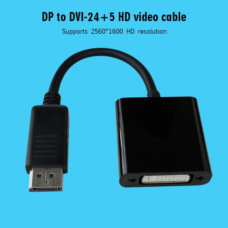Переходник с порта дисплея на DVI кабель переходник большим DP преобразователь для