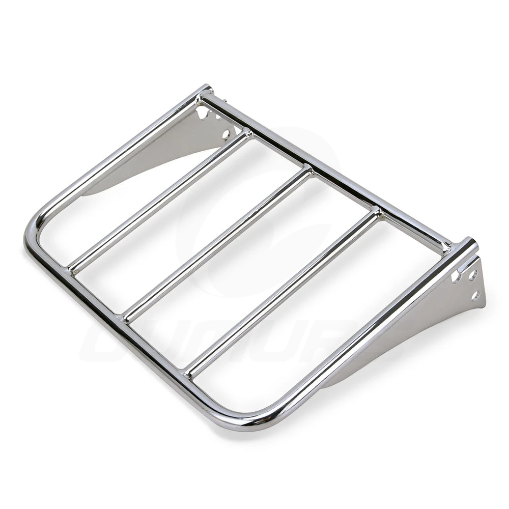 

OUMURS Motorcycle Chrome Detachable Backrest Sissy Bar Luggage Rack For Harley Electra Glide Ultra Classic Touring 1997-2008