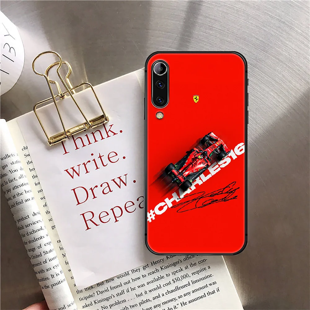 

Supercar Ferrari Sporting Car Phone Case Cover For Xiaomi Mi Note A2 A3 8 9 3 9 9T 10 Max Pro Lite Ultra Black Luxury Etui