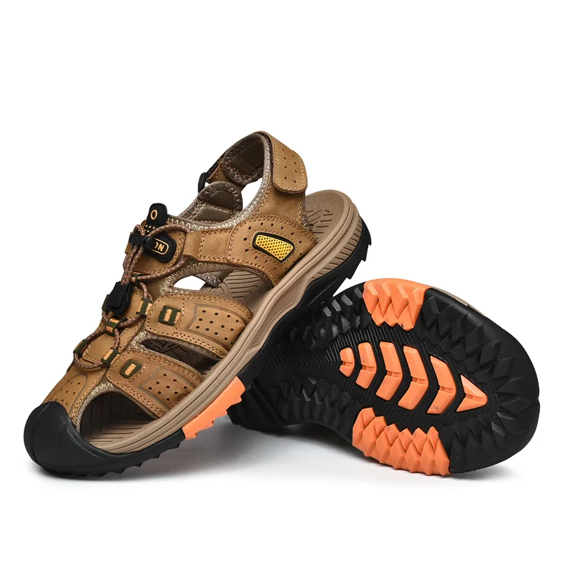 

sandale para verano man rubber cuero hombre sandel sandalias sandals-men sandles genuine da homme rasteira trekking heren de en