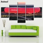 Алмазная картина сделай сам, модель ML1069 из 5 предметов, полная мозаика с рисунком Баварии, митеня, арены, группы Allianz, бриллиантовая вышивка