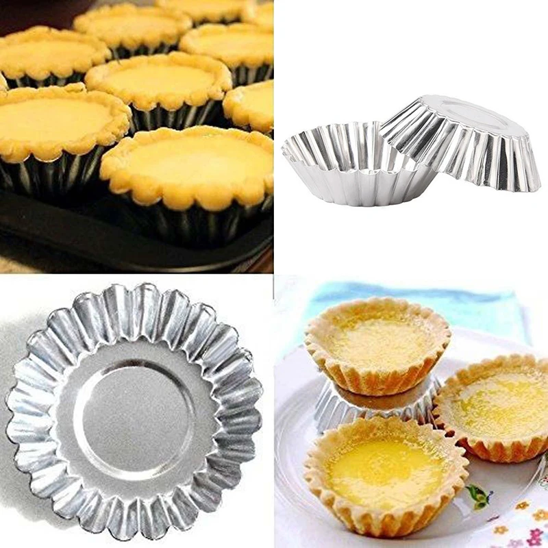 Двухсторонняя Оловянная утолщенная форма для торта плоская пудинга инструменты
