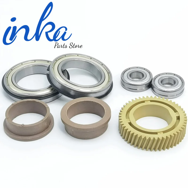 

4Set AE03-2014 AB01--2316 Upper Roller Bushing Gear AE03-0018 AE03-0017 Roller Bearing For Ricoh AF1075 550 650 700 MP 9002 9001