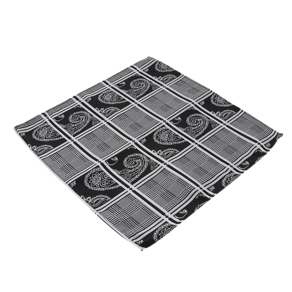 Хлопковый клетчатый мужской платок квадратные декоративные костюмы сетчатый 25x25