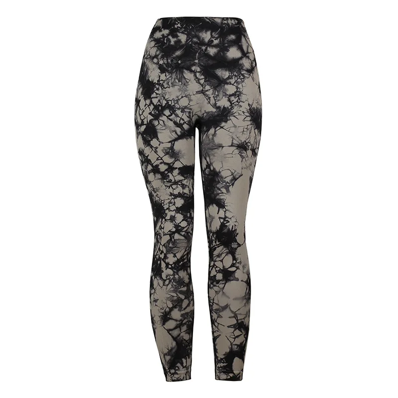 

Women Seamless Yoga Leggings Women Tie Dye Sports Pants High Waisted Yoga Pants Seamless Leggings Joggers