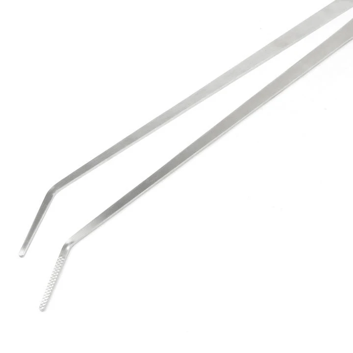 

GTBL 18.9" Long Stainless Steel Curved Tweezer for Fish Tank Plants