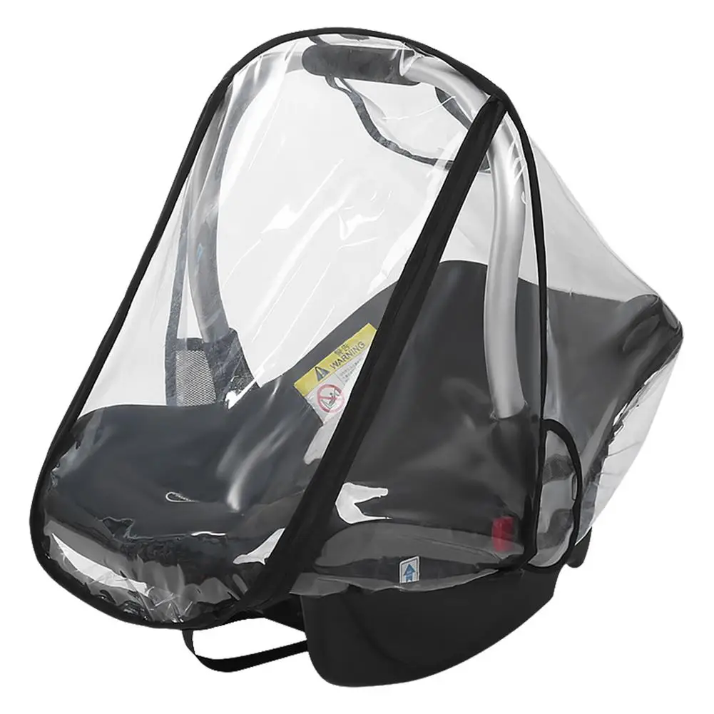 

Baby Car Seat Canopy Cover EVA Infant Carrier Cover To Protect Baby From Cold Wind Rain Snow Insects Breathable Baby Stroller