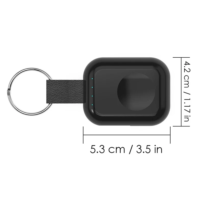 W4 Беспроводной Зарядное устройство Мощность банк 700 мАч зарядка через USB кабель