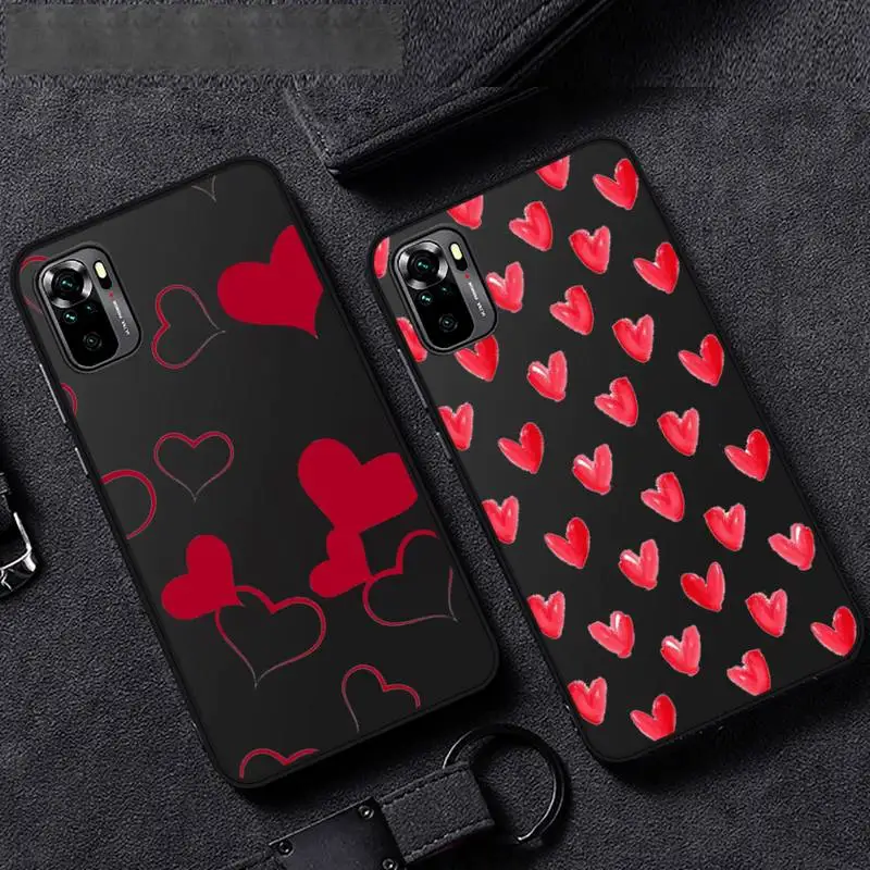 

cute love Phone Case For Xiaomi Mi Redmi Note 8T 9T 9S 9A 10 7 8 9 Lite pro