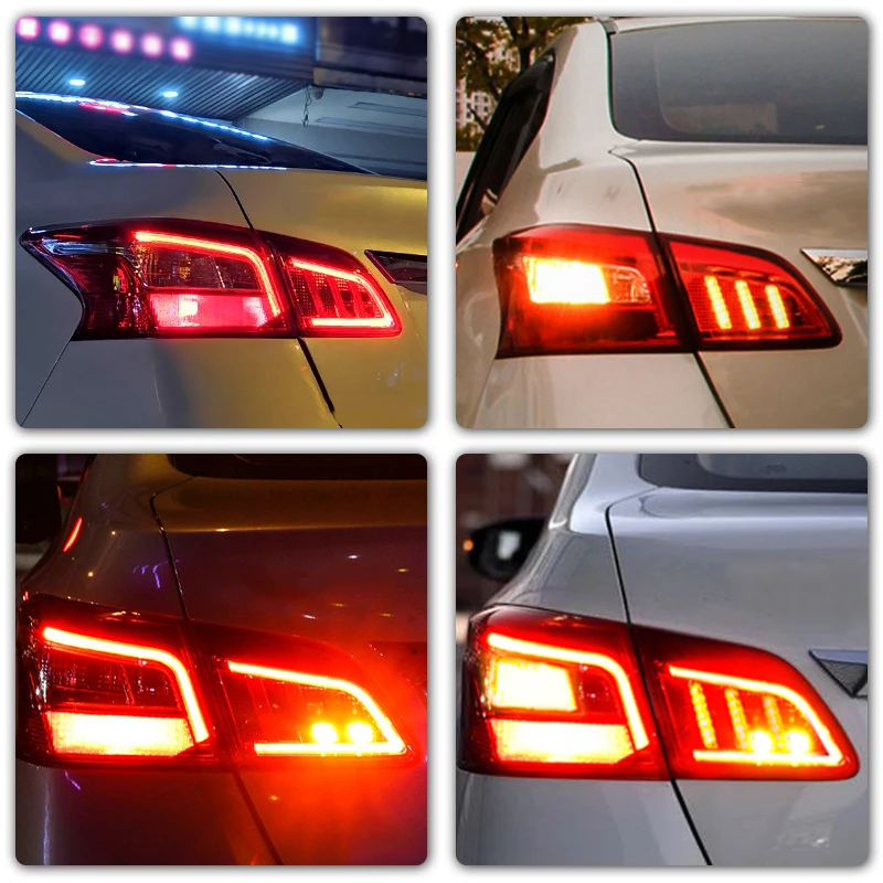 2 шт. внутренний автомобильный Стайлинг для Nissan Sylphy Sentra задний фонарь
