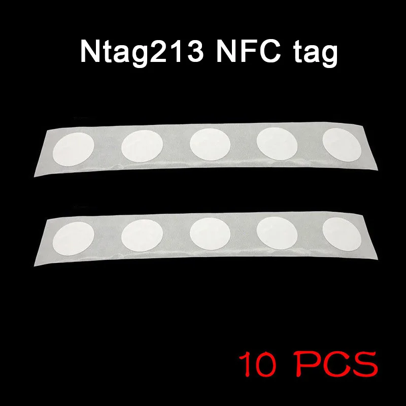 10 шт. NFC-наклейки 13 56 МГц 25 мм |
