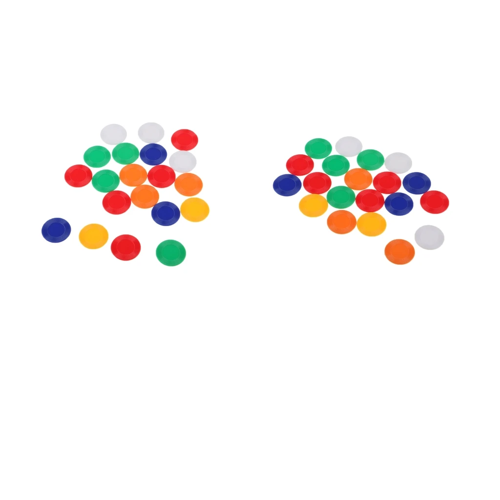 40 шт./компл. игровые монетные чипы для развлечений и семейных игр | Спорт