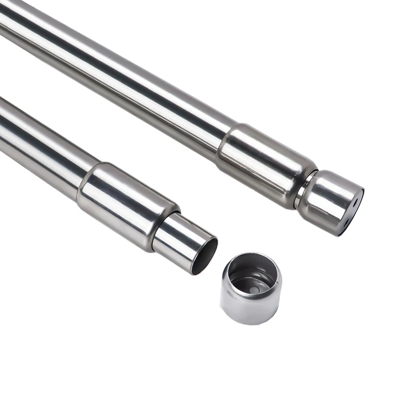 Телескопическая вешалка для одежды из нержавеющей стали 42-68 см | Обустройство