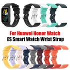 2021 Новый 10 видов цветов спортивный силиконовый ремешок для часов для Huawei Honor часы Смарт-часы ремешок умные аксессуары для похудения ремень