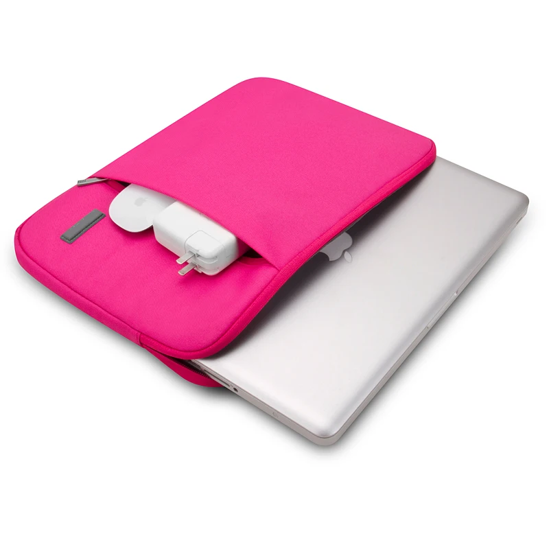 Портативная сумка для ноутбука на молнии мягкий дизайнерский чехол 11 13 14 15 6