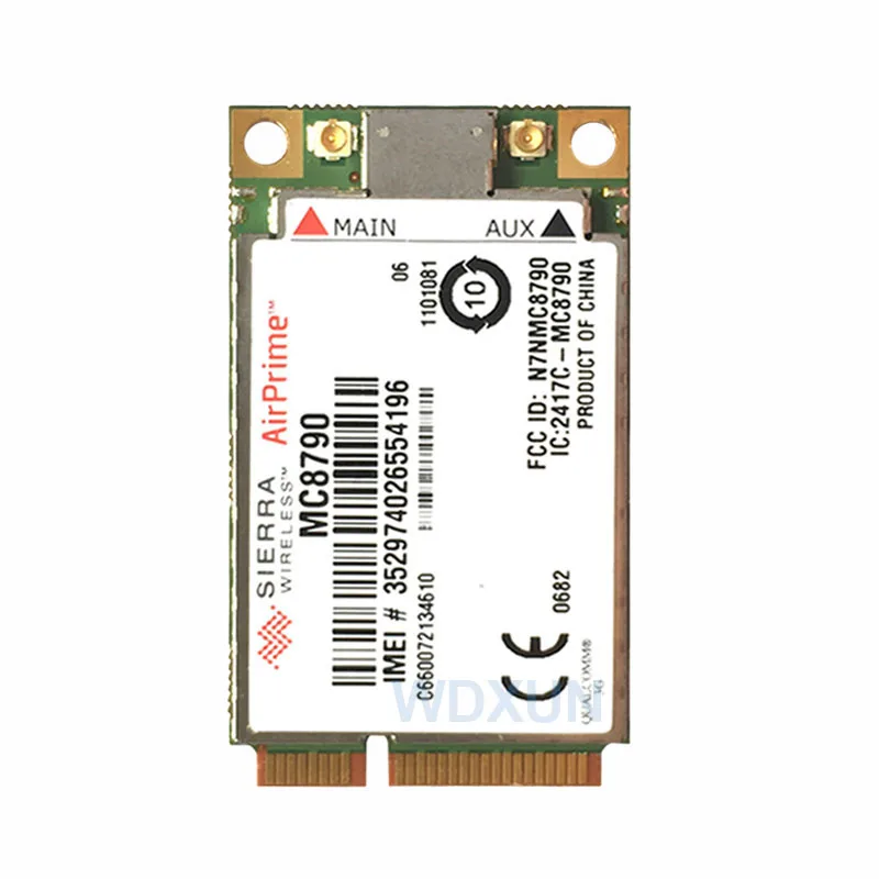 Разблокировка MC8790 для Sierra Wireless AirPrime 7 2 Мбит/с 5 76 HSUPA + GPS 3G WWAN Mini PCI-E карта Мобильная
