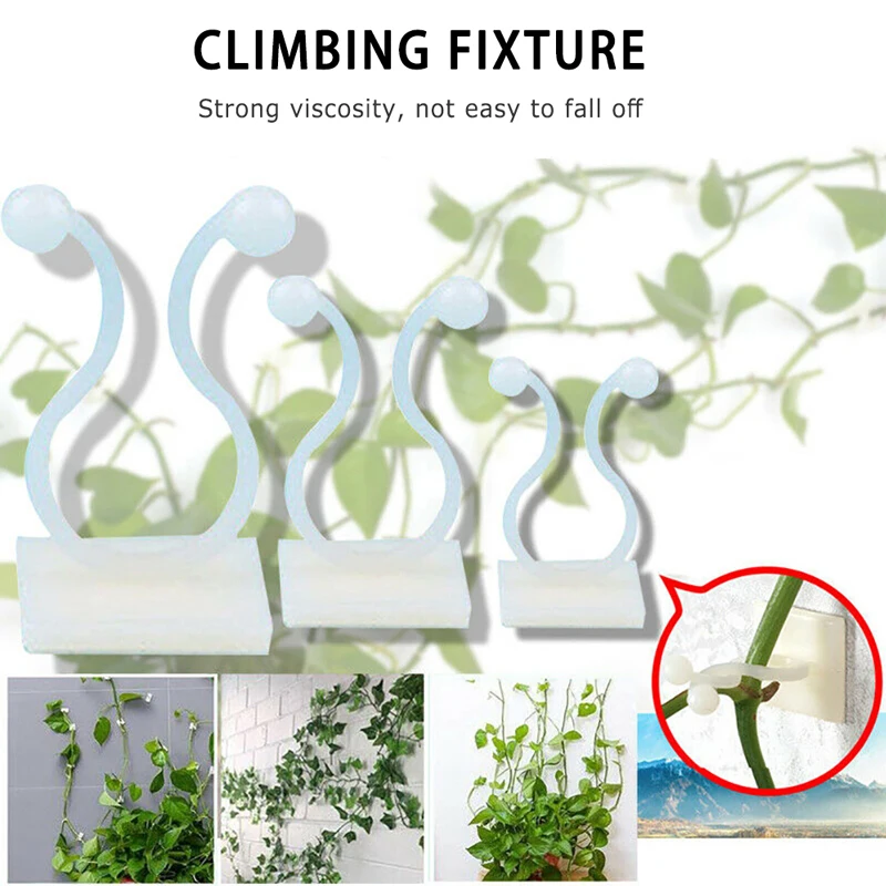 

Plastic Plant Support Clips Garden Supplies Tomato Hanging Trellis Vine Connects Plants Greenhouse Vegetables Garden Ornament