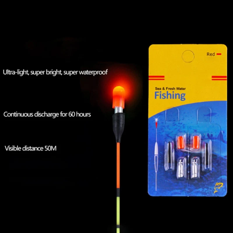 5 шт./компл. плавающие батарейки для электронной рыбалки литиевые и штырьковые