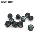 Пассивный зуммер 12 мм х 8,5 мм, 10 шт.лот, сопротивление 12085 16R, 3 в, 5 В, 9 В, 12 В, для общего пользования, новинка, оптовая продажа