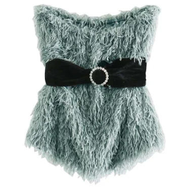 Женские сексуальные короткие блузки с открытой спиной без рукавов кисточками