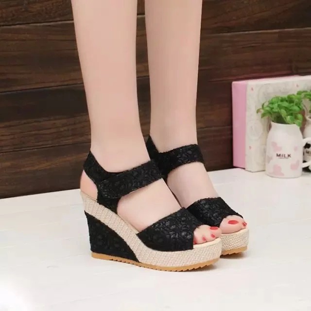

2020 New Summer Roman Sandals Women's Sandals Platform Platform Sandals Women's Strappy Platform Platform Sandals High Heels
