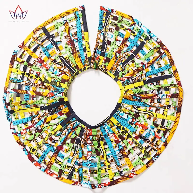 BRW африканские ожерелья из Анкары шаль воротник Женское Ожерелье нескольких