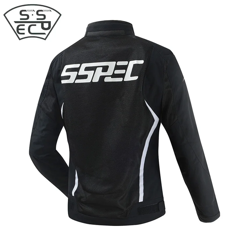 Женский мотоциклетный костюм SSPEC куртка на весну и лето защитное снаряжение для