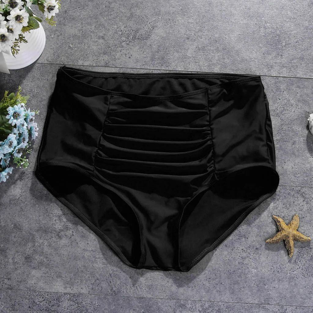 SAGACE женский купальник с высокой талией рюшами бикини танкини летние пляжные