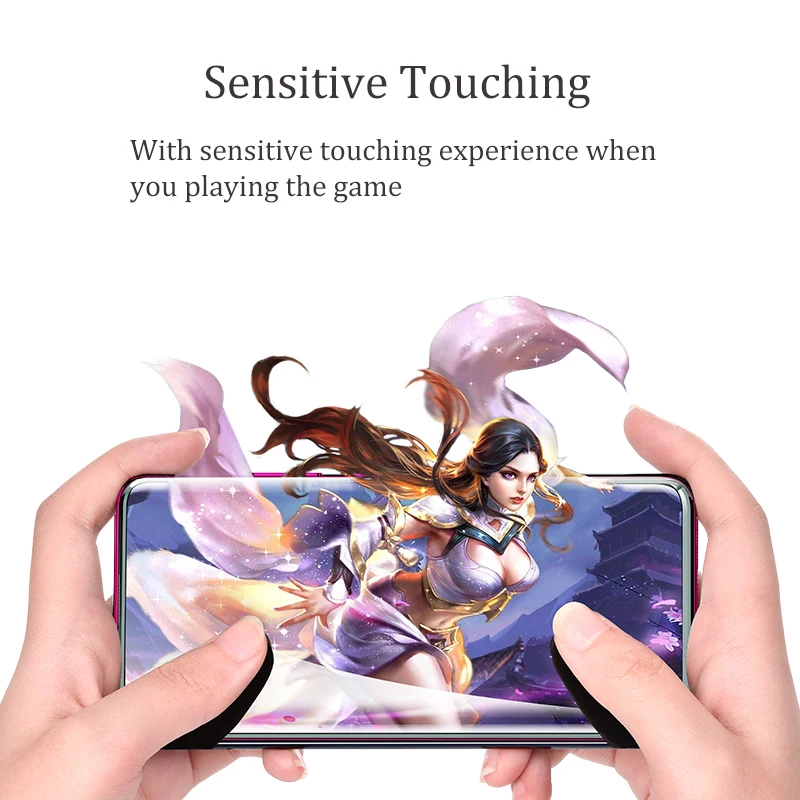 KEYSION Tempered Glass For Xiaomi Mi 9T 9 SE A3 Screen Protective Glass Film Full Cover for Redmi Note 10 9 Pro Max K20 8 8A 7A