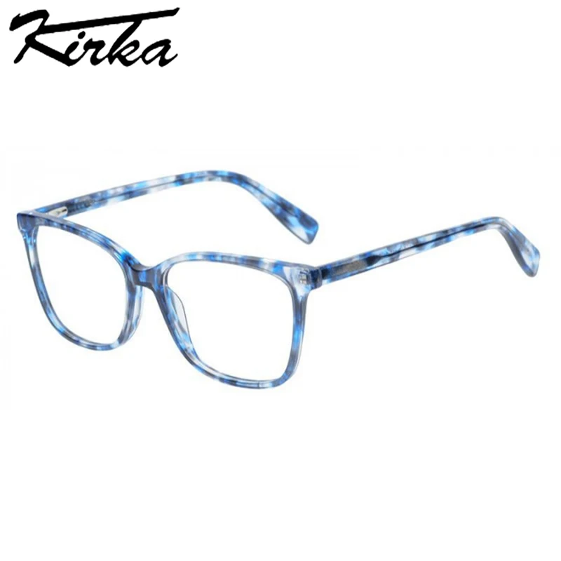 

Kirka Woman Eyeglasses Acetate Frames Ins Fashion Glasses Frames for Women Man Rectangle Spectacles Frames Myopia Reading Glasse