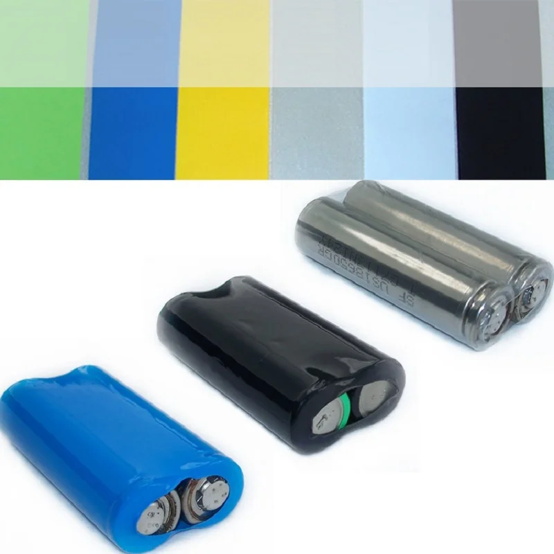 ПВХ термоусадочные трубки ширина 50 мм диаметр 32 (для двух 18650 аккумуляторных