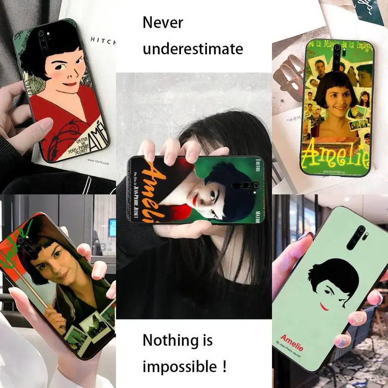 Amelie плакат классические Франция фильм мягкий резиновый чехол для мобильного