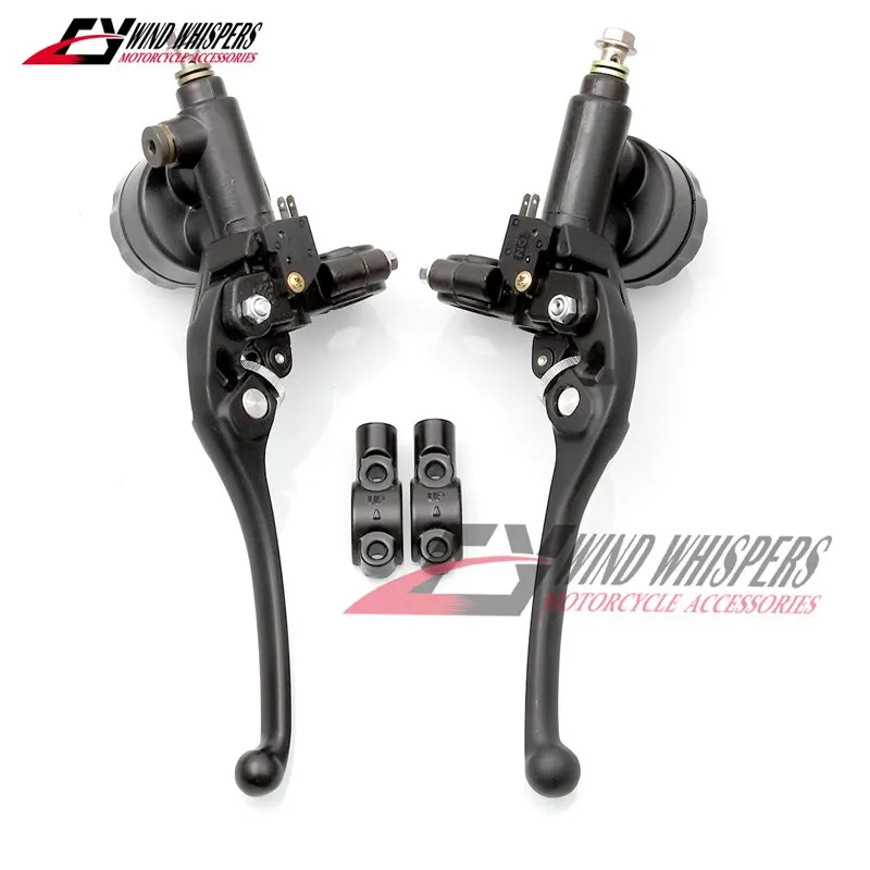 7/8 &quot22 мм Гидравлический тормозной рычаг сцепления для мотоцикла Honda Kawasaki Suzuki Yamaha