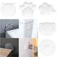 mute wall waterable crash door stops handle bumpers transparent protection stickers anti collision pads