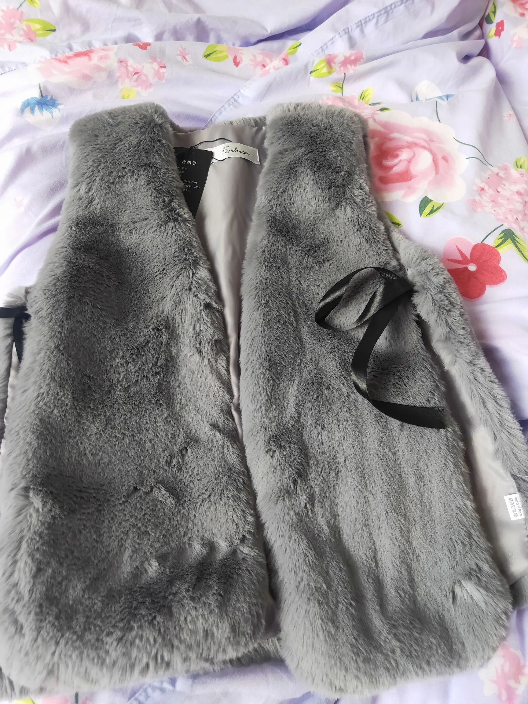 MUMUZI 2017 меховое пальто без рукавов женский из искусственного меха лисы Жилет с