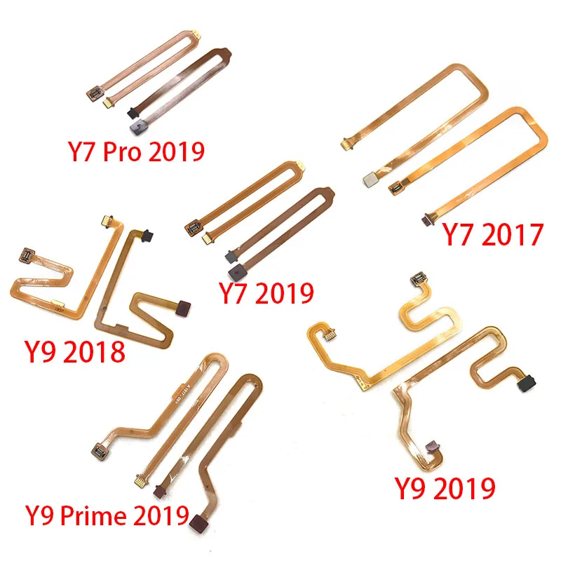 

10Pcs/Lot,Fingerprint Sensor Scanner Touch ID Connecter Flex Cable For Huawei Y6 Y7 Prime Pro 2017 Y9 2018 P Smart Plus 2019