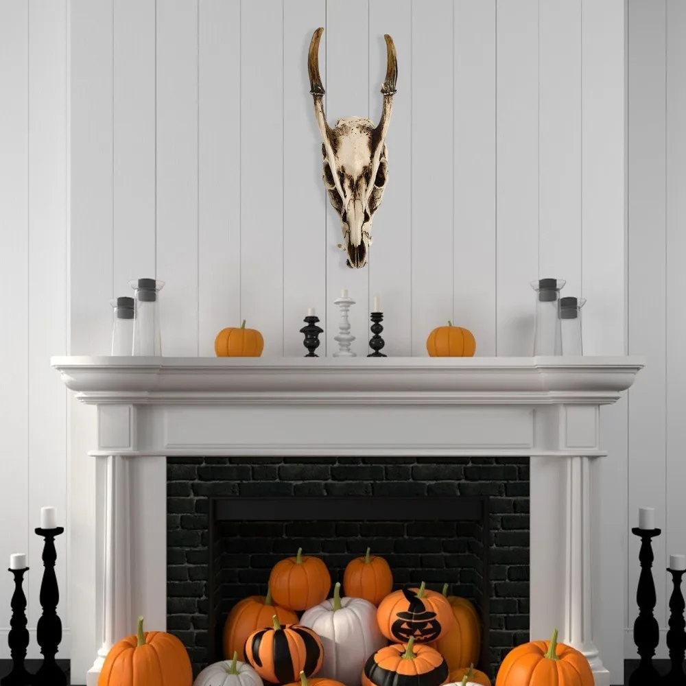 

1Pc Resin Simulated Goat Decor Chic Garden Landscaping Prop Ornament