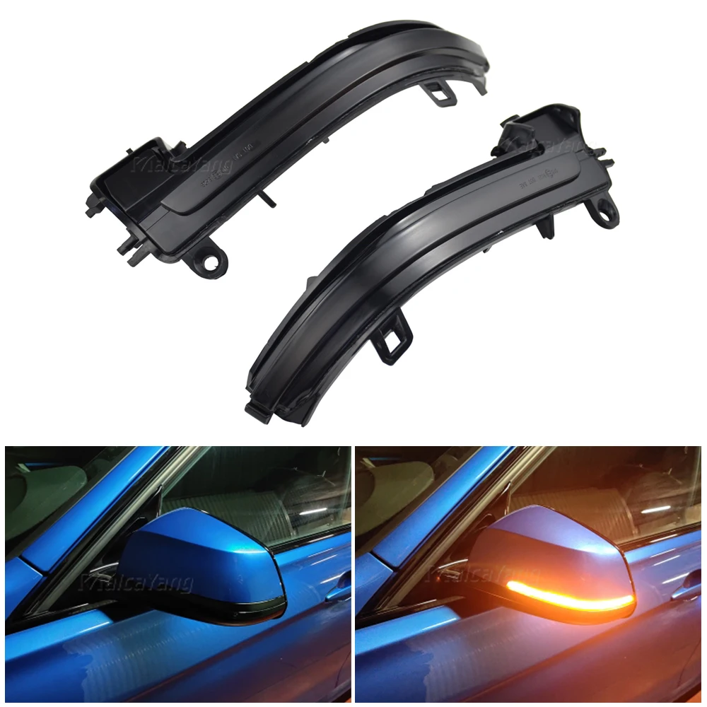 2x светодиодный динамический поворотник для Bmw F20 F30 F31 F21 F22 F23 F32 F33 F34 X1 E84 1 2 3 4 серия
