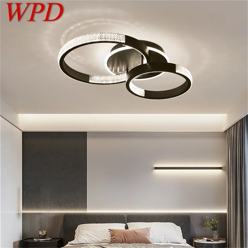 

WPD Nordic Ceiling Lights Fixtures Contemporary Simple Round Lamp LED Home For Living Room