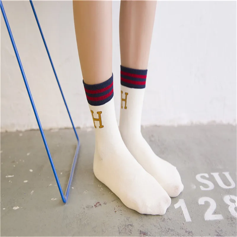 ZDL 231 хлопковая женские забавные в стиле хип хоп с рисунком полоску Повседневные