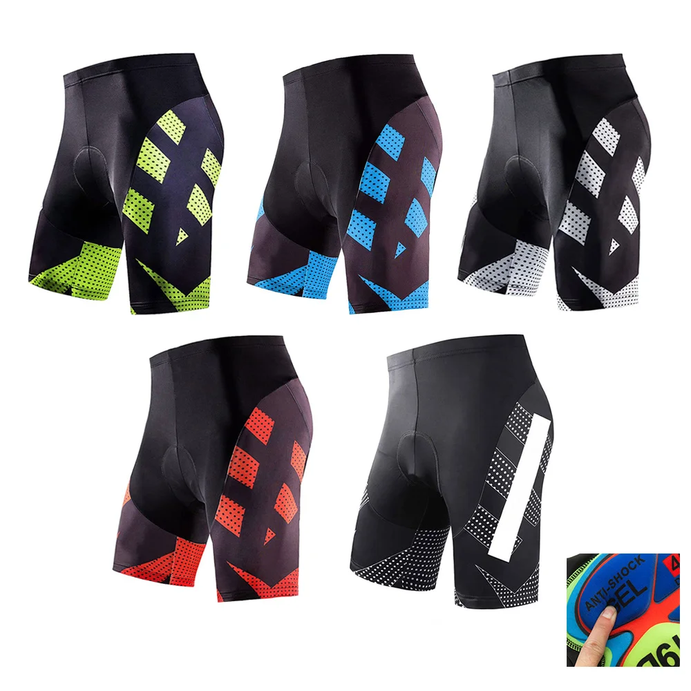 

Men's Cycling Short 2021 Summer MTB Bicycle Shorts Quick Dry Breathable fessional Cycling Shorts 19D Gel Cushion Shockproof