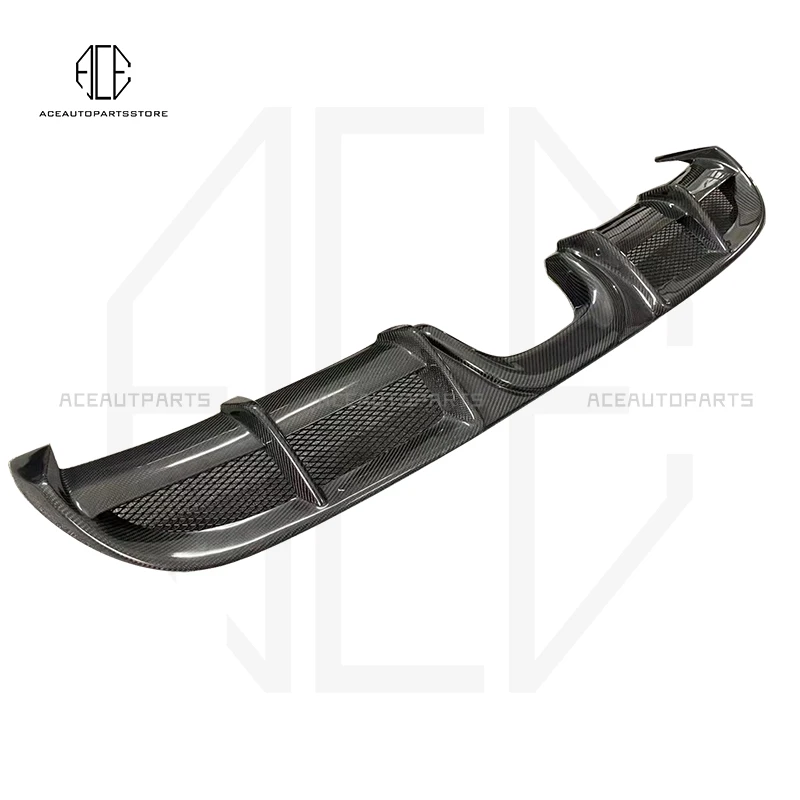 Настоящее углеродное волокно задний бампер багажник спойлер для Porsche 718 982 Cayman