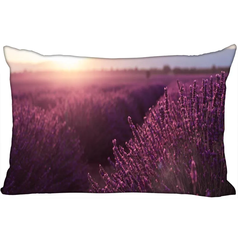 Подушка бледно лиловый крышка Чехол прямоугольник подушка для