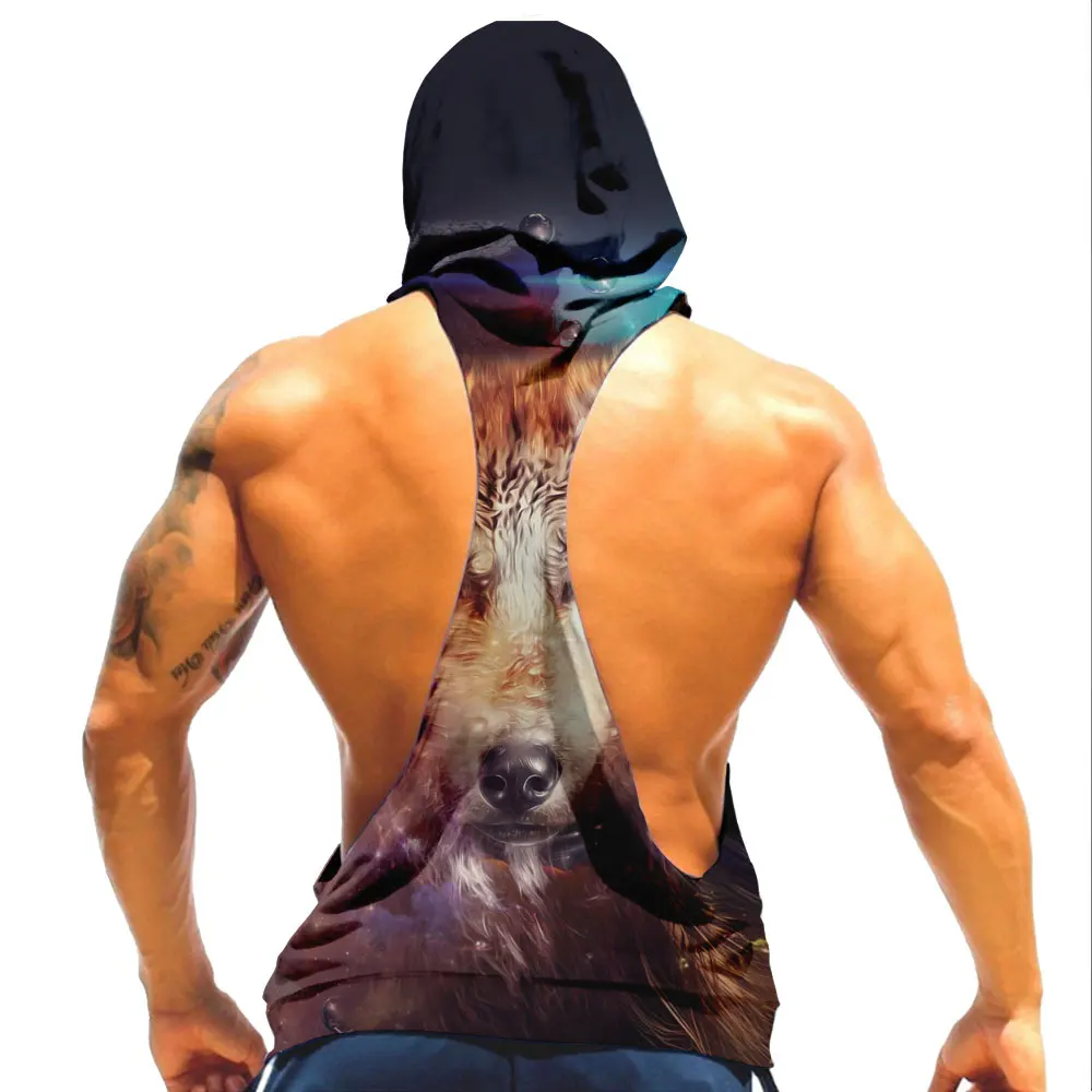 MUSCLE ALIVE, мужские толстовки для спортзала, бодибилдинга, майка для занятия фитнесом, спандекс, спортивная одежда, мужская одежда, худи без рукавов, толстовки