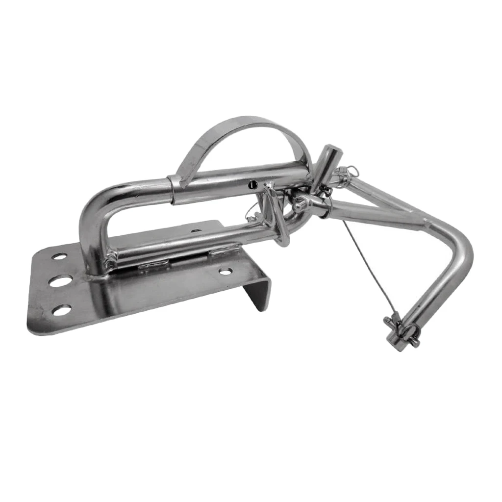 

2 Pieces Stainless Steel Marine Quick Davit Quick Davit Kit Up to 110KG