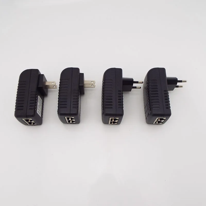 POE инжектор Ethernet DC12V 48V 15V 1A 12V 2A 24V 24W CCTV адаптер питания переключатель для IP-Камеры