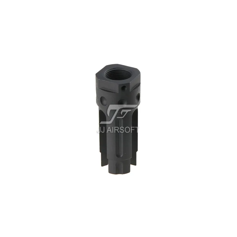 KAC Sytle CQB QD глушитель страйкбол бочка расширение с Flashhider 14 мм CCW Для NERF игрушечный пистолет