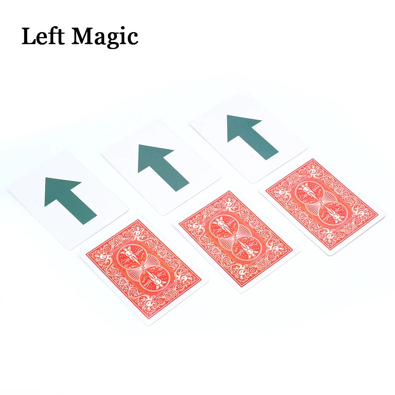 Удивительная карта стрел набор волшебные трюки стрела изменение крупным планом