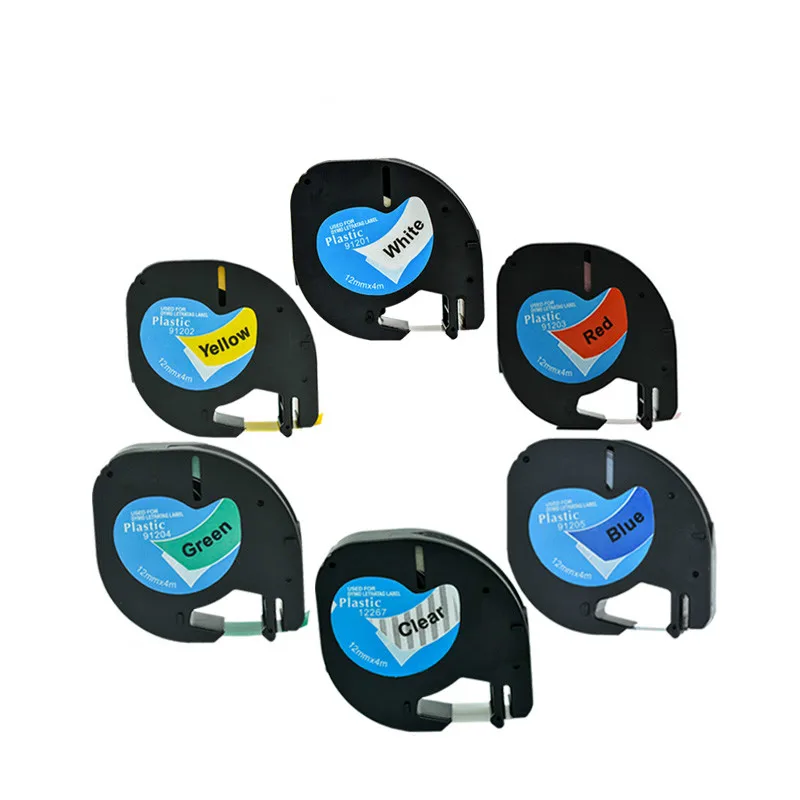 Dymo Letratag принтер этикеток производитель для лент letratag 12 мм 91201 91202 91203 91204 91205|Ленты