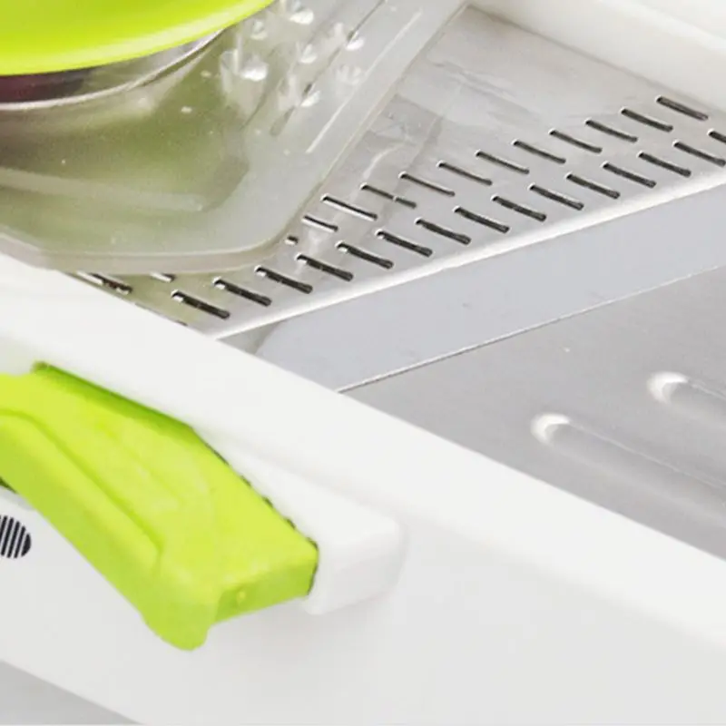 

Vegetable Cutter With Stainless Steel Blade Potato Carrot Grater Kitchen Tool Manual Dicer